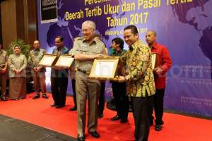 Kota Tangerang Raih Penghargaan Kota Tertib Ukur