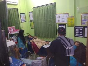 Santri SMPIT Nurul Hikmah Pasar Kemis diduga Keracunan limbah B3