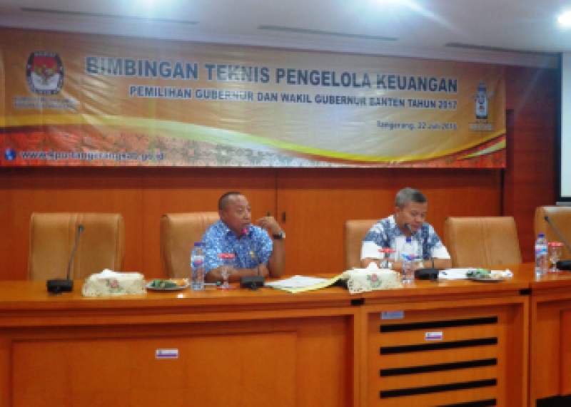 Serapan anggaran Pilgub banten di Kabupaten Tangerang capai 23 Miliar