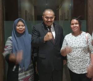 Advokat Kondang Kamaruddin Simanjuntak Laporkan Dirut PD Pasar ke Polda Banten