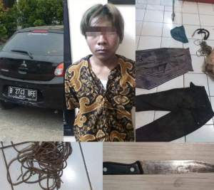 Polresta Tangerang Bekuk Pelaku Pembunuhan Pengemudi Taksi Online