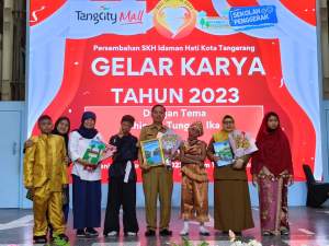 Sekolah Khusus Idaman Hati Kota Tangerang Sukses Gelar Karya di TangCity Mall