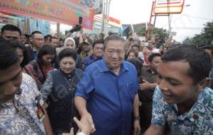 SBY Sapa Warga Kampung Bekelir