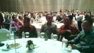 Pelantikan Mulyadi Jayabaya dihadiri PLT Gubernur Provinsi Banten H.Rano Karno,Bupati dan Walikota sebanten serta para Pengusaha Banten.