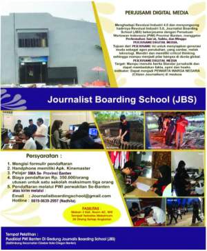Februari Ini, JBS dan PWI Banten Kembali Gelar Perjusami Digital Media SMA se Banten