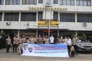 Direktorat Bintibmas Baharkam Polri Bantu Warga Terdampak Covid 19 di Tangerang