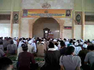Jelang Ramadhan Dan Pilpres Polda Banten Gelar Istiqosah