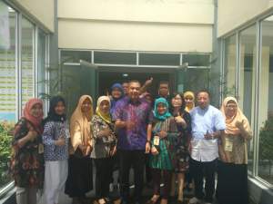 Calon Bupati Tangerang Ahmed Zaki Iskandar usai psikotes di RSUD Tangerang. 