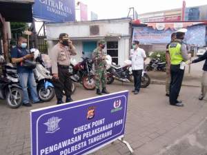 Kadishub Kabupaten Tangerang : Petugas Gabungan Disiagakan Di 16 Check Point