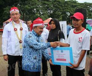 Pelantikan Asosiasi Pedagang Kaki Lima Indonesia (APKLI) Provinsi Banten masa bakti 2017-2022