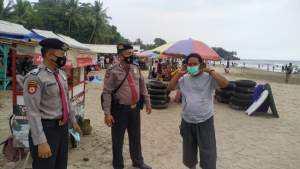 Ditpamobvit Polda Banten Gelar  Patroli ke Destinasi Wisata