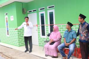 Sekda Resmikan Bedah Rumah Bantuan Baznas Kab Tangerang