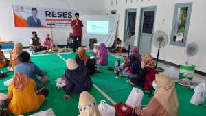 Reses DPRD Kota Serang, Nur Agis Aulia Ajak Masyarakat Memilah Sampah