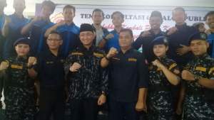 Andika Kukuhkan Satgas Karang Taruna Provinsi Banten