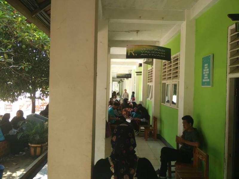 Suasana di SMAN 19 Kabupaten Tangerang