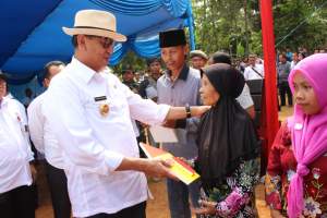 Gubernur Banten Resmikan RTLH di Lebak