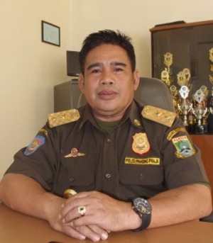 Kepala Satuan Polisi Pamong Praja (Satpol PP) Provinsi Banten, M Basri 