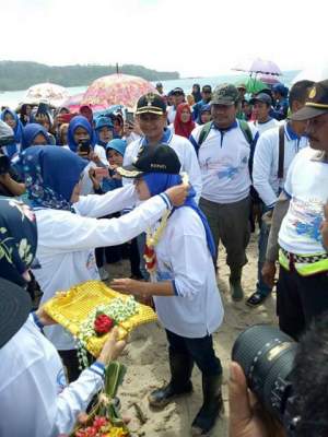 Bupati Lebak Launching Destinasi Wisata Baru Pantai Seupang