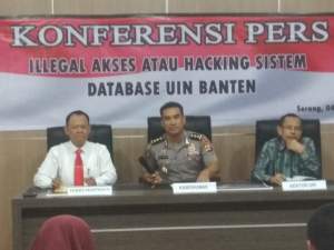 Ditreskrimsus Polda Banten, Tangkap Pelaku Kejahatan Hacking Sistem database