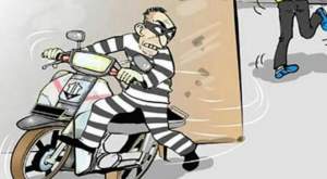 Aksi Pencurian Sepeda Motor Di Lebak Terciduk CCTV