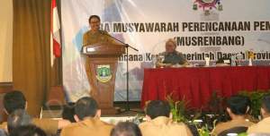 Sekda Banten Buka Pra Musrenbang 2019, Lima Isu Strategis Jadi Pembahasan
