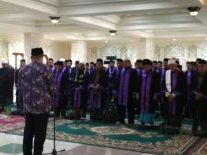 Jelang MTQ Tingkat Kabupaten, Zaki Lantik 125 Dewan Hakim