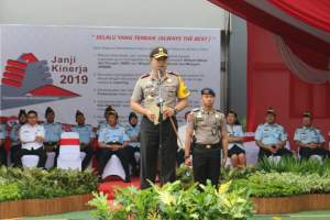 Pelihara Sinergitas TNI-POLRI, Kopasus dan Brimob Polda Banten, Gelar Latihan Marawis Bersama