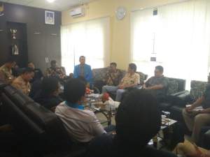  OKP dan Ormas Keagamaan melakukan pertemuan di Kantor Kecamatan Cikupa.