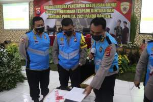 Polda Banten Gelar Sidang Kelulusan Penerimaan Bintara Polri