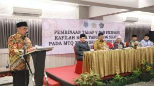 Lepas Kafilah Tangsel ke MTQ Tingkat Provinsi Banten, Benyamin: Tampilkan yang Terbaik