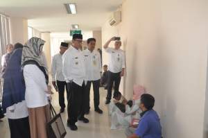 Pantau RSUD Banten, Gubernur: Pelayanan Masyarakat Tidak Boleh Terhenti