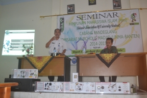 Seminar HMI yang Dilaksanakan di Pandeglang