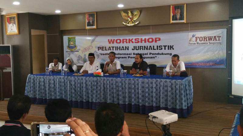 Kecamatan Pinang Gelar Pelatihan Jurnalistik dan Launching Pinang TV