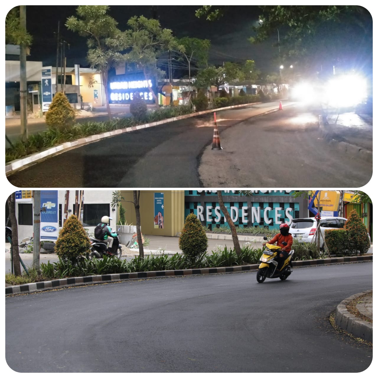 DPU Tangsel Pastikan Kontraktor Perbaiki Kerusakan Jalan Ciater 2