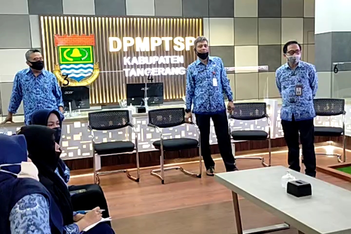 Ditengah Pandemi DPMPTSP Kabupaten Tangerang Tetap Layani Perizinan Secara Online 2