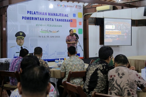 Guna Meningkatan Kompetensi Dan Kapasitas Pejabat Tinggi Pratama BKPSDM Kota Tangerang Gelar Pelatihan Manajerial 2