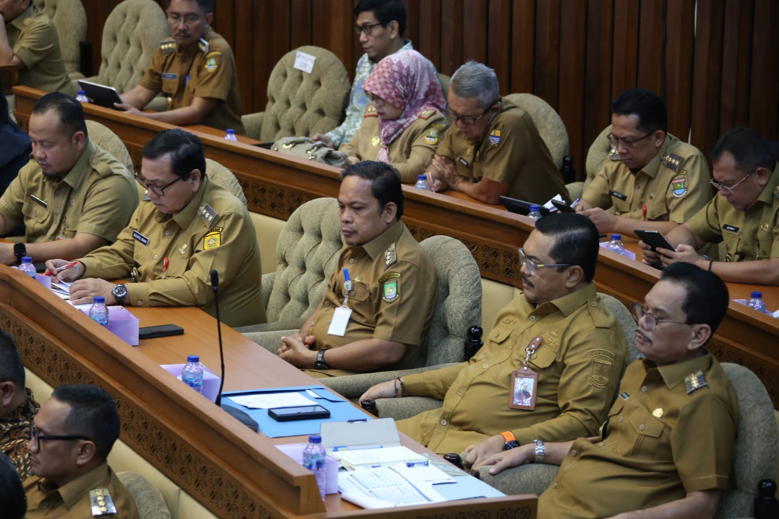Hadiri Raker Komisi II DPR RI Pemkot Tangerang Siap Wujudkan Pilkada Aman dan Kondusifa