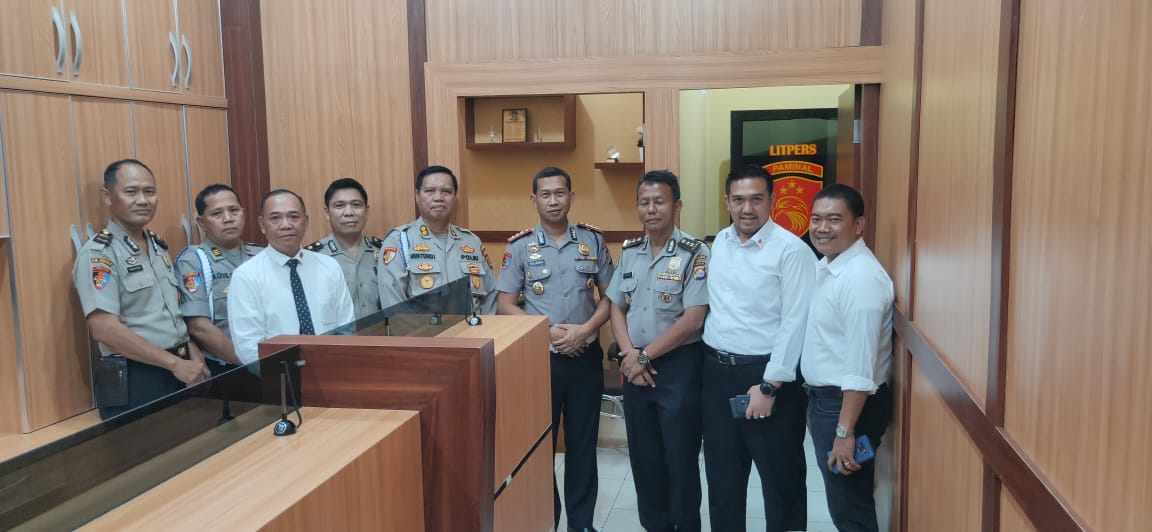 Kabid Propam Polda Banten Launching Ruang Pelayanan Urlitpers Subbidpaminal Bidpropam Polda Banten 2