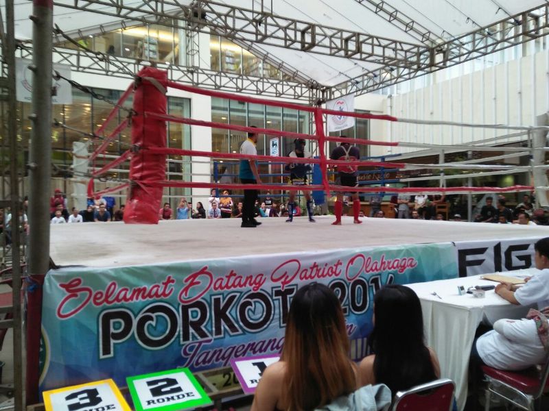 Kec Pondok Aren Juara Umum Cabang Muaythai PORKOT 2016 2