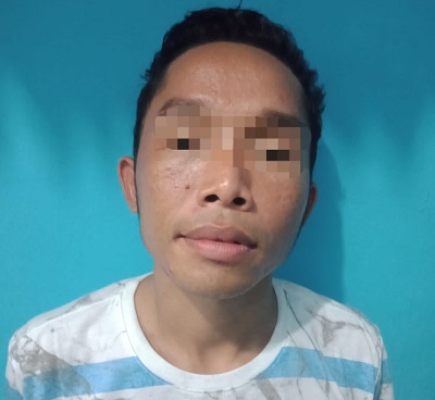 Maling besi di Tebing Tebing kena foto warga