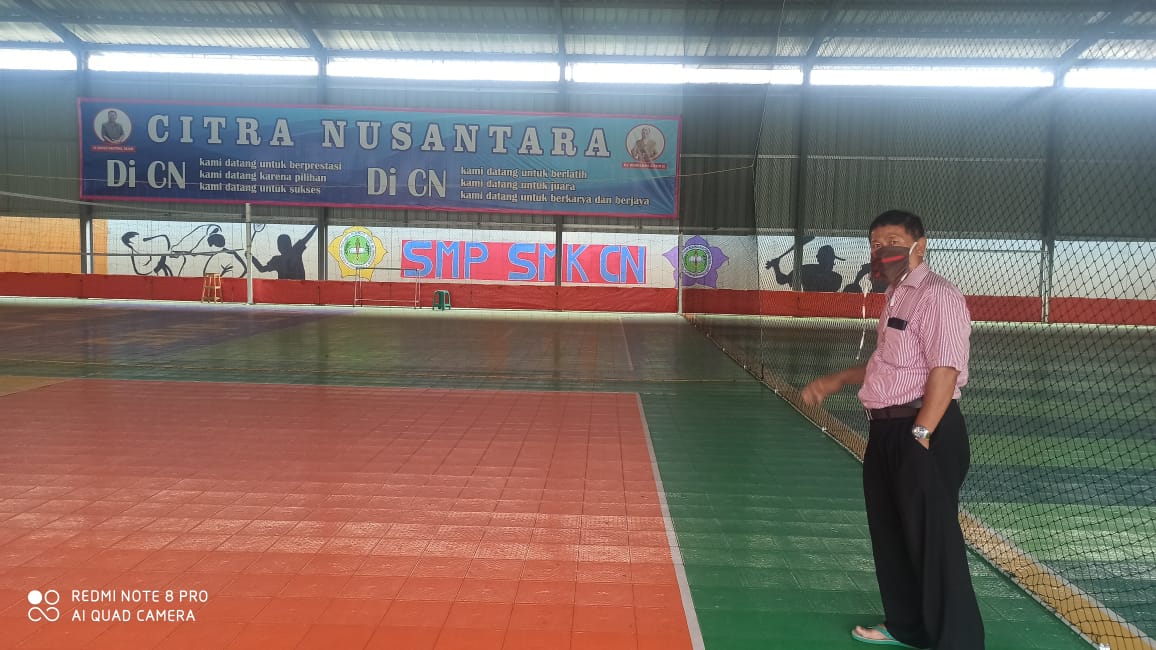Mantul Banget SMK Citra Nusantara Panongan Miliki Stadion Mini 1