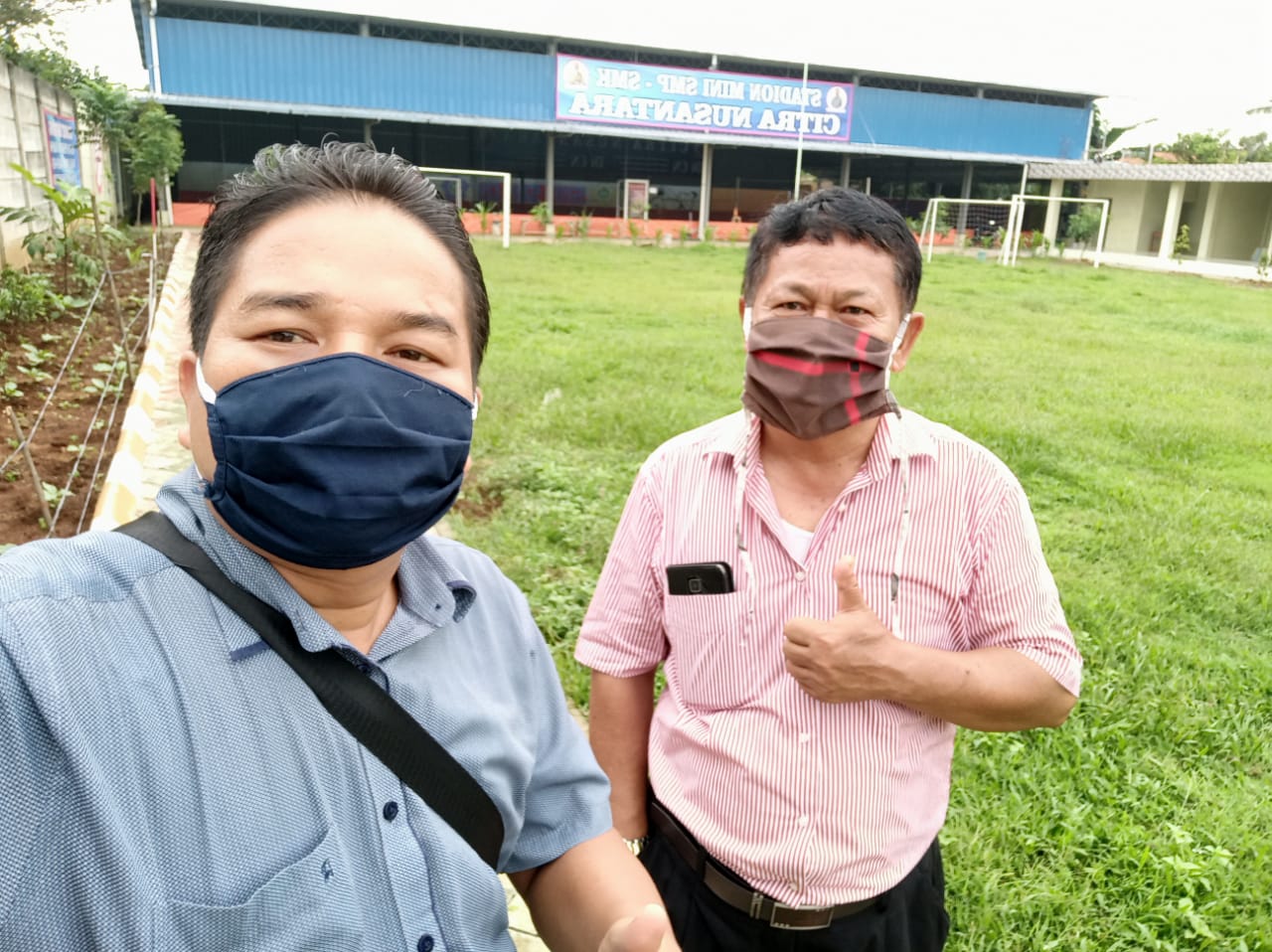 Mantul Banget SMK Citra Nusantara Panongan Miliki Stadion Mini 3