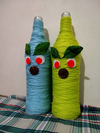 Menambah Kreatifitas Anak Dengan Media Botol Bekas 2