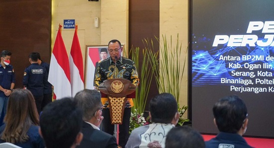 MoU dengan BP2MI Pemkot Cilegon Peduli Perlindungan Pekerja Migran dan Akan Siapkan SDM Unggul 2
