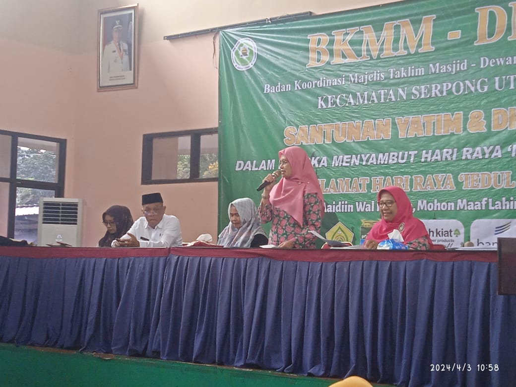 PT. Indah Kiat Berpartisipasi dalam Acara Santunan Yatim dan Dhuafa BKMM DMI Serpong Utara11