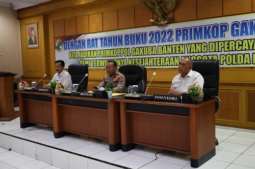 Polda Banten Gelar Rapat Anggota Tahunan Primkoppol Gakuba 2