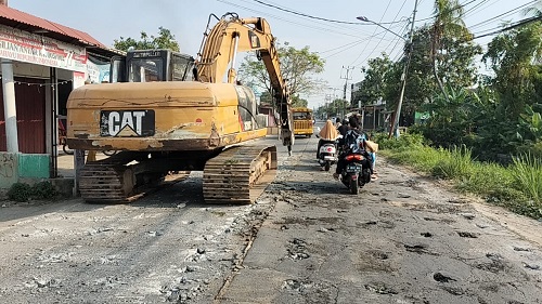 Proyek Jalan Ceplak Pejamuran Senilai 4.8 Miliar Mulai dikerjakan 3