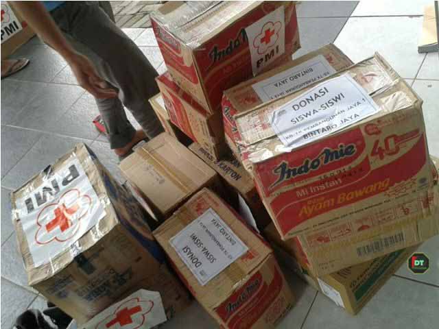 Foto spandu PMI Tangsel Untuk Kelud 2