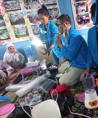 Sambangi Yayasan Nurul Iman Jafariah Mahasiswa UNPAM Beri Pelatihan Berwirausaha 3
