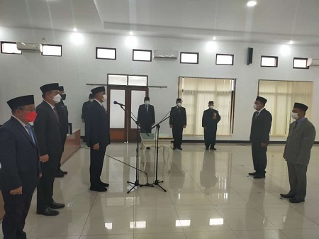 Zaki Lantik Rudi Hartono dan dr Hendra Menjadi Kadis 2